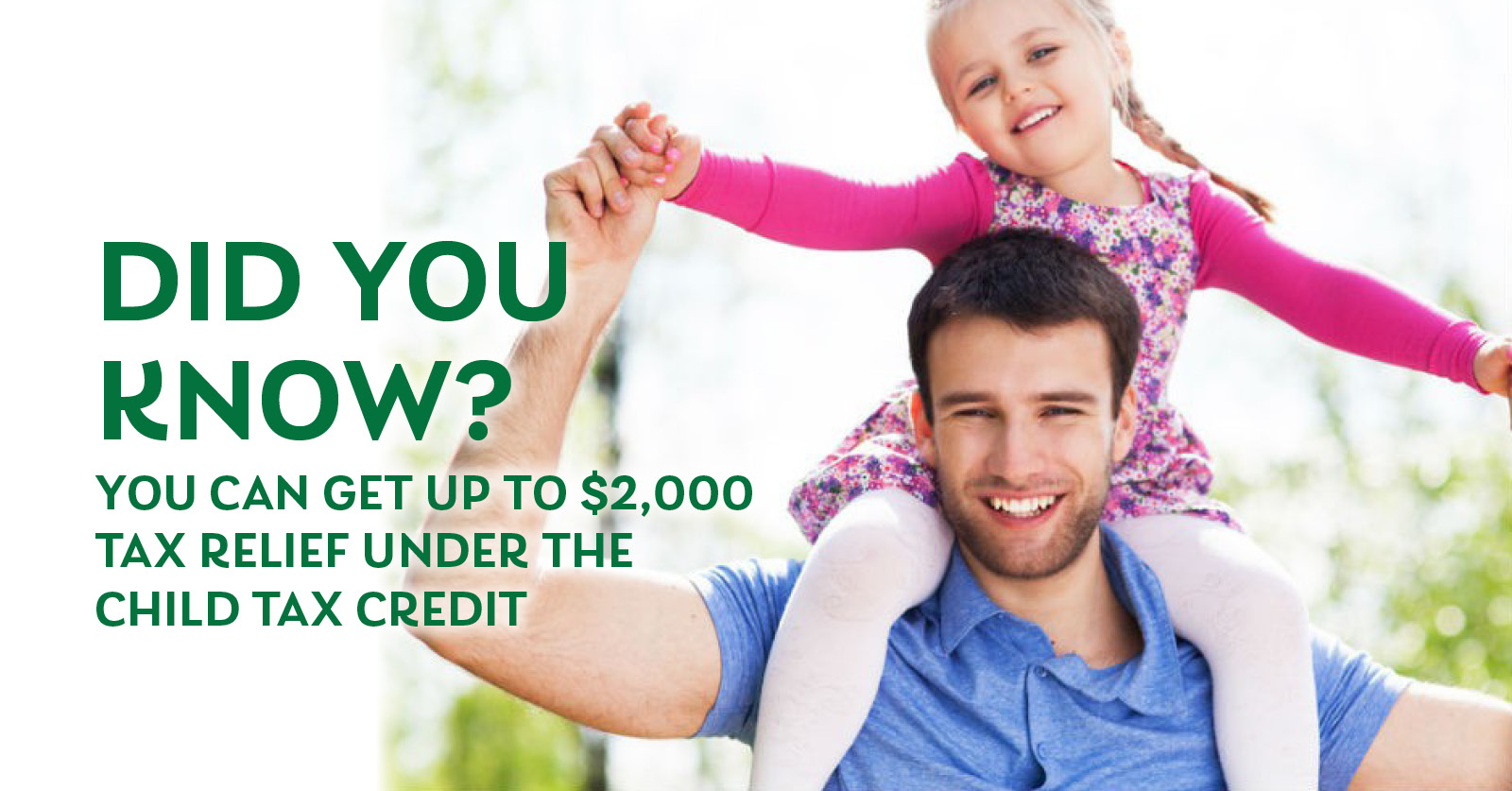 Child Tax Credit 2019 How to Qualify Scarborough Associates