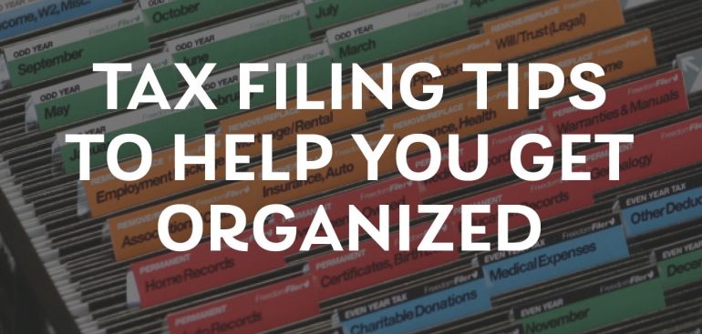 tax filing tips