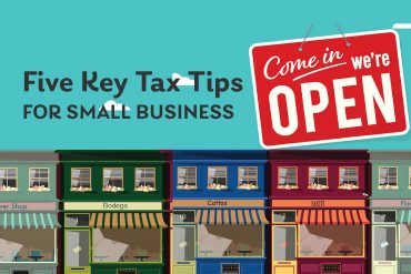 1-Five Key Tax Tips for small business
