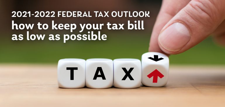 2-how to keep your tax bill as low as possible