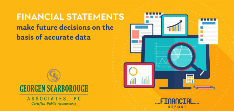 2-financial statements make future decisions on the basis of accurate data
