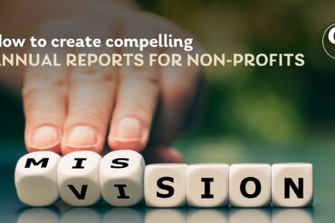 What is included in a non-profit annual report?