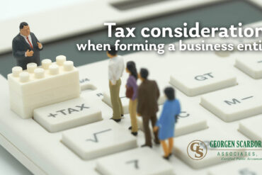 1-tax considerations wehn choosing a business entity