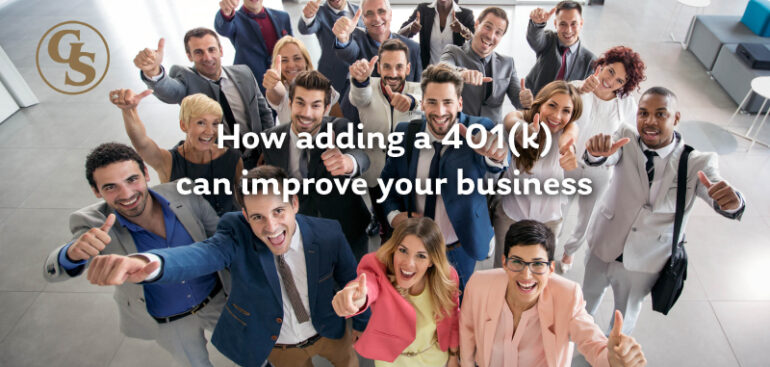 How adding a 401(k) can improve your business